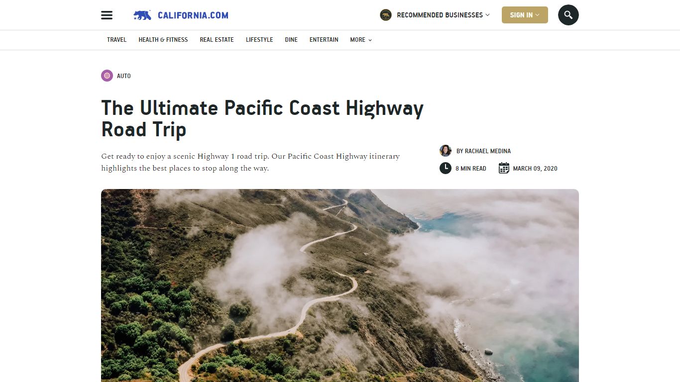 The Ultimate Pacific Coast Highway Road Trip - California